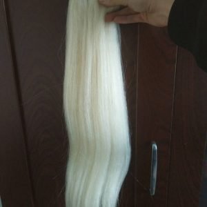 Yak hair weft