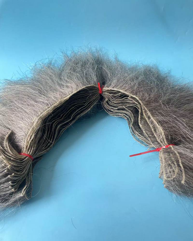 100% Yak hair weft - 图片 3