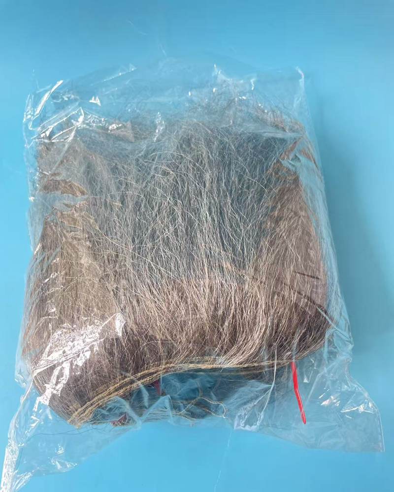 100% Yak hair weft